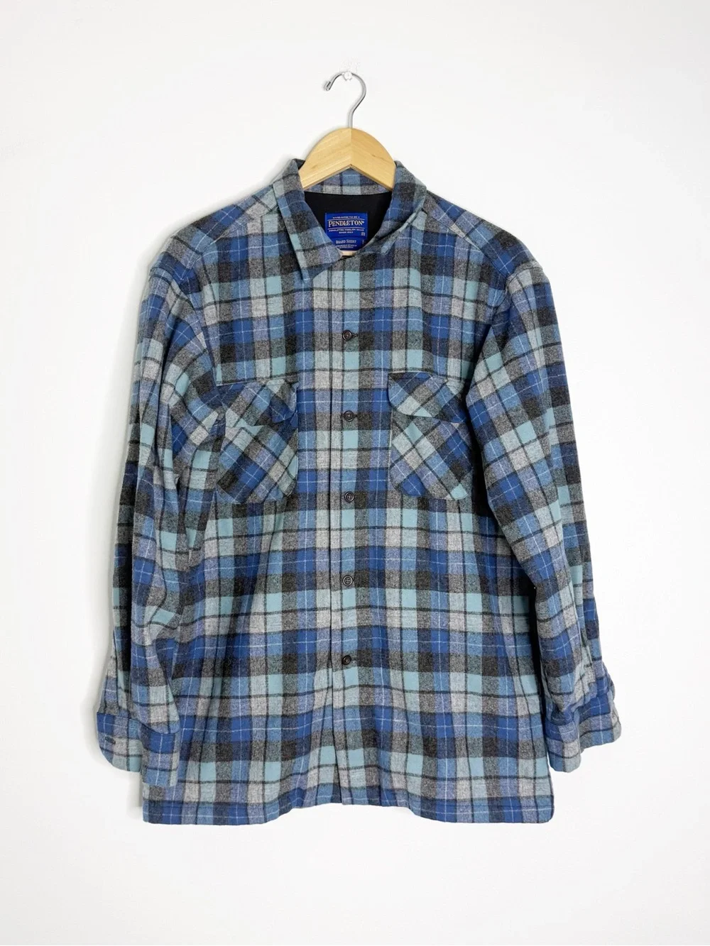 Pendleton Limited Edition Beach Boys Board Shirt Wool Plaid Medium